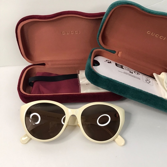 💯 Original Gucci GG0814SK-002 56 Ladies Sunglasses - Picture 7 of 12